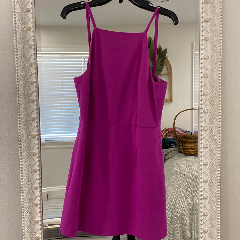 Cute purple mini dress
